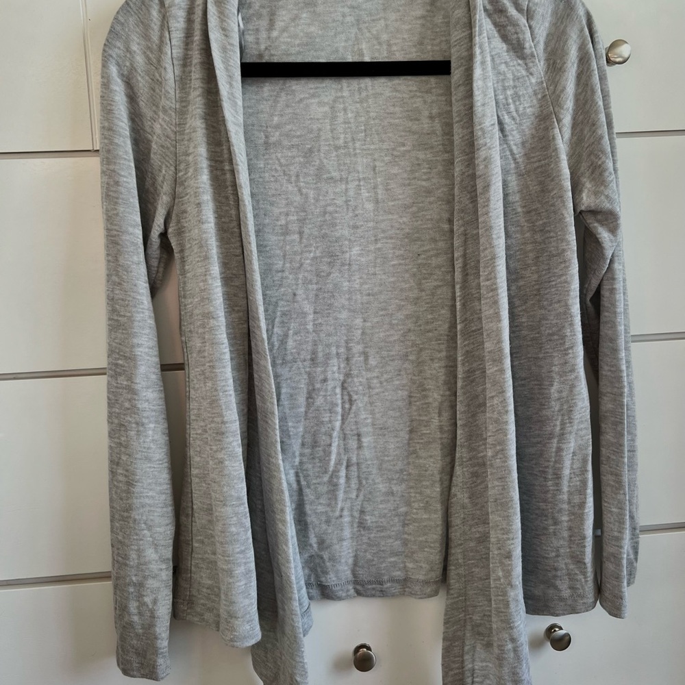 Ambiance Gray Cardigan in a size M